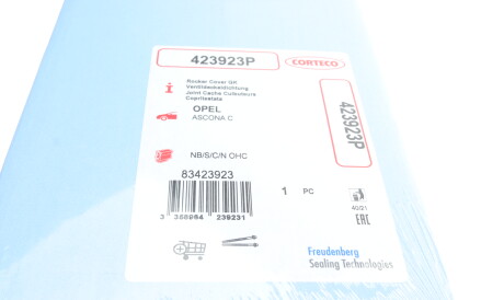 Фото 3 - Прокладка клапанної кришки CORTECO 423923P