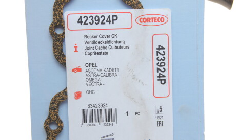 Фото 2 - Прокладка клапанной крышки CORTECO 423924P