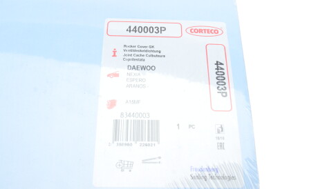 Фото 3 - Прокладка клапанної кришки CORTECO 440003P