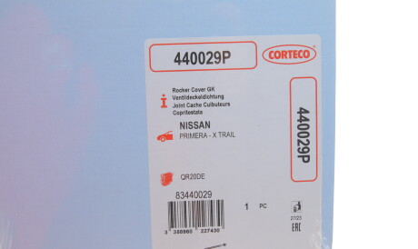 Фото 2 - Прокладка клапанної кришки CORTECO 440029P
