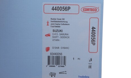 Фото 2 - Прокладка клапанной крышки CORTECO 440056P