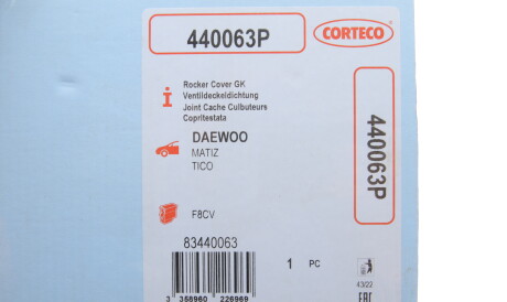 Фото 2 - Прокладка клапанной крышки CORTECO 440063P
