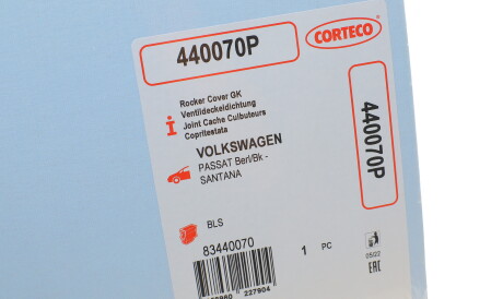 Фото 2 - Прокладка клапанної кришки CORTECO 440070P