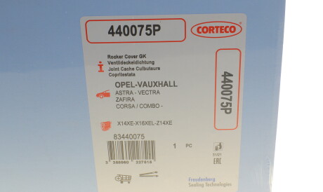 Фото 2 - Прокладка клапанної кришки CORTECO 440075P