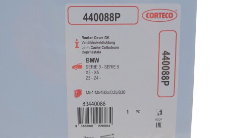 Фото 2 - Прокладка клапанної кришки CORTECO 440088P