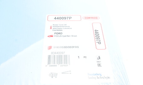 Фото 2 - Прокладка клапанної кришки CORTECO 440097P