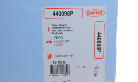 Фото 2 - Прокладка клапанної кришки CORTECO 440098P