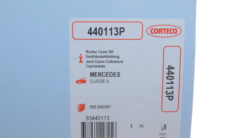 Фото 2 - Прокладка клапанной крышки CORTECO 440113P