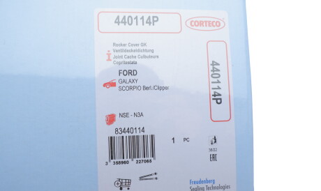 Фото 2 - Прокладка клапанної кришки CORTECO 440114P