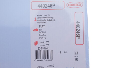 Фото 2 - Прокладка клапанної кришки CORTECO 440246P