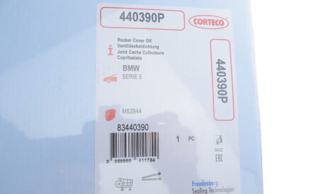 Фото 2 - Прокладка клапанной крышки CORTECO 440390P