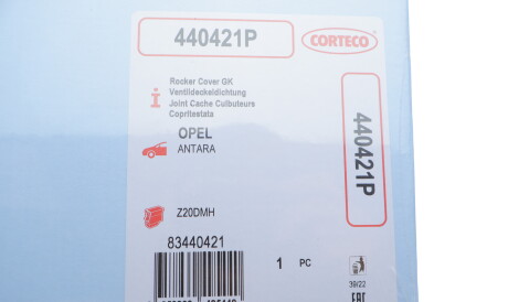 Фото 2 - Прокладка клапанної кришки CORTECO 440421P