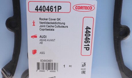 Фото 2 - Прокладка клапанної кришки CORTECO 440461P