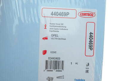 Фото 2 - Прокладка клапанної кришки CORTECO 440469P