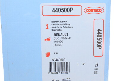 Фото 2 - Прокладка клапанной крышки CORTECO 440500P