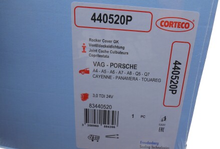 Фото 2 - Прокладка клапанної кришки CORTECO 440520P