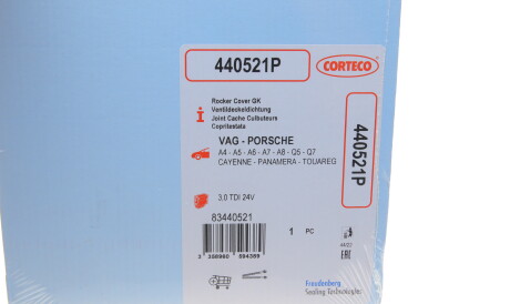 Фото 2 - Прокладка клапанной крышки CORTECO 440521P