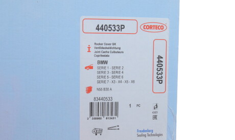 Фото 2 - Прокладка клапанної кришки CORTECO 440533P