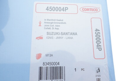 Фото 2 - Прокладка впускного коллектора CORTECO 450004P