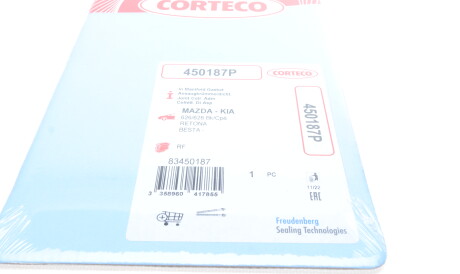 Фото 2 - Прокладка впускного колектора CORTECO 450187P