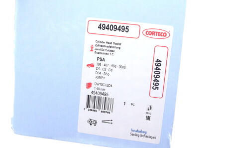 Фото 3 - Прокладка ГБК блока циліндрів CORTECO 49409495