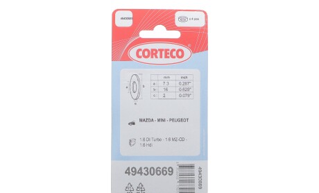 Фото 2 - Автозапчастина CORTECO 49430669