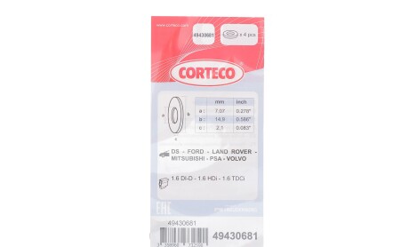 Фото 2 - Автозапчасть CORTECO 49430681