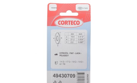 Фото 2 - Автозапчасть CORTECO 49430709