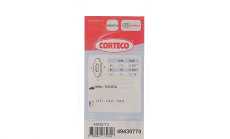 Фото 2 - Автозапчасть CORTECO 49430770