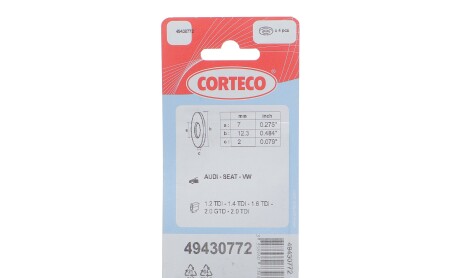 Фото 2 - Автозапчасть CORTECO 49430772