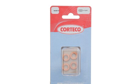 Шайба під форсунку Honda Accord/Civic/CR-V/FR-V 2.2 CTDi 04- (7.1x15x2.5) (к-кт 4шт) - CORTECO 49430774