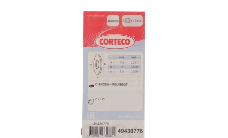 Фото 2 - Автозапчасть CORTECO 49430776