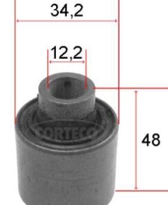 Подвеска, рычаг независимой подвески колеса - (95603308) CORTECO 80000091