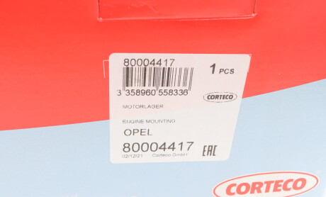 Фото 8 - Подушка двигуна CORTECO 80004417