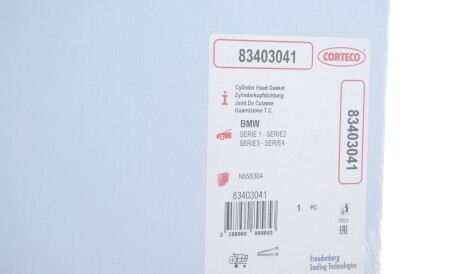 Фото 2 - Прокладка ГБЦ головки блока CORTECO 83403041