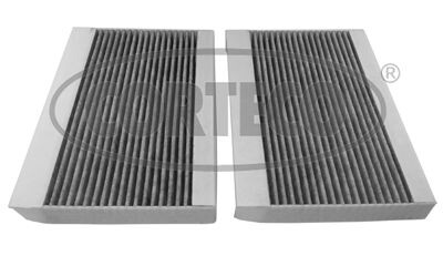 Фільтр, повітря у салоні SILVER CARBON - CORTECO CC1479