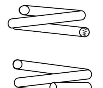 Пружина подвески передняя (кратно 2) CITROEN C4 1.4 16V (04-11) - CS Germany 14870460