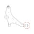 Втулка підвіски Hyundai Avante OLD CVKH-125 - ((5458329000)) CTR GV0156 (фото 4)
