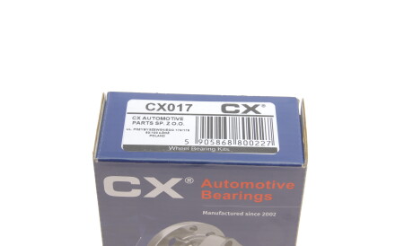 Фото 3 - Подшипник ступицы CX CX017