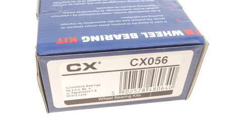 Фото 7 - Подшипник ступицы CX CX 056 (CX056)