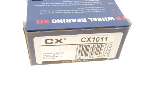 Фото 8 - Підшипник маточини CX CX 1011 (CX1011)