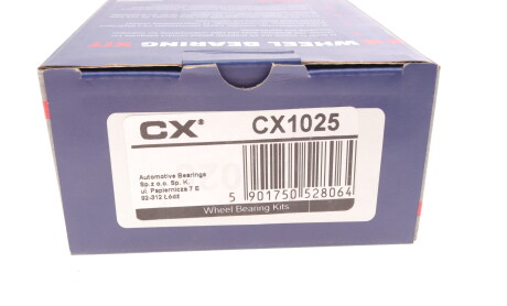 Фото 7 - Подшипник ступицы CX CX 1025 (CX1025)