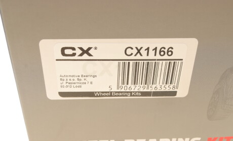 Фото 8 - Подшипник ступицы CX CX 1166 (CX1166)