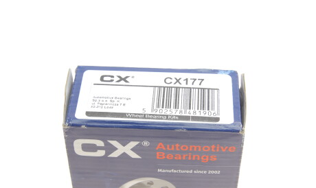 Фото 3 - Підшипник маточини CX CX 177 (CX177)