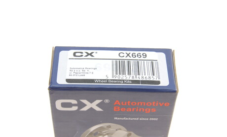 Фото 8 - Подшипник ступицы CX CX669
