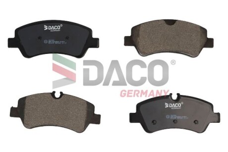 Колодки гальмівні дискові зад. DACO - DACO Germany 321004