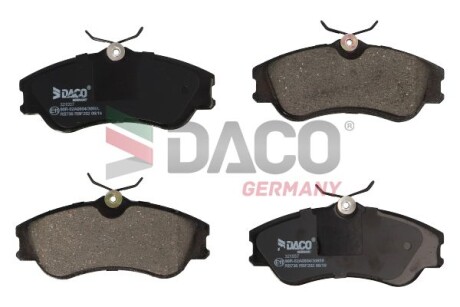 Колодки гальмівні дискові пер. DACO - (425213, 425234, 425378) DACO Germany 321937