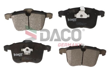 Колодки гальмівні дискові пер. DACO - DACO Germany 322721