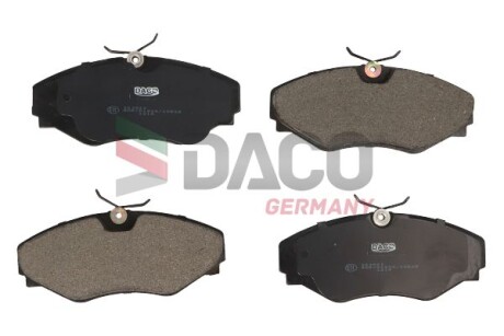 Колодки гальмівні дискові пер. DACO - (6025371662) DACO Germany 323023