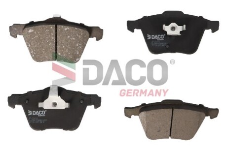 Колодки гальмівні дискові пер. DACO - (274331, 30769125, 31201839) DACO Germany 324101